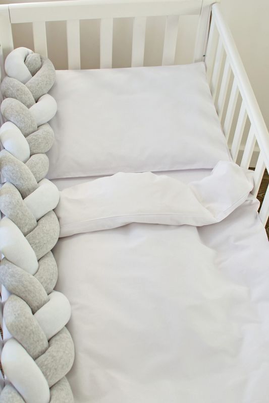 Змінна постіль Baby Veres біла (3од.) для новонароджених