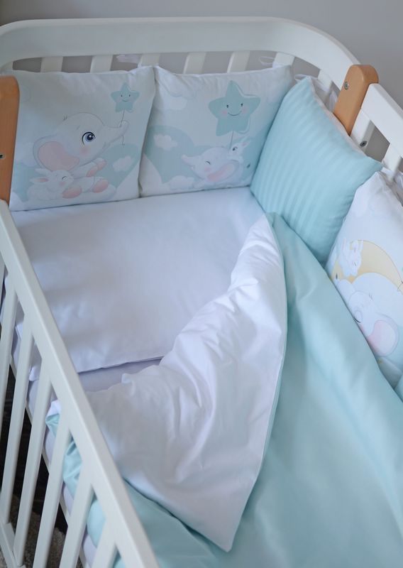 Постільний комплект Baby Veres "Elephant" (6од) для новонароджених