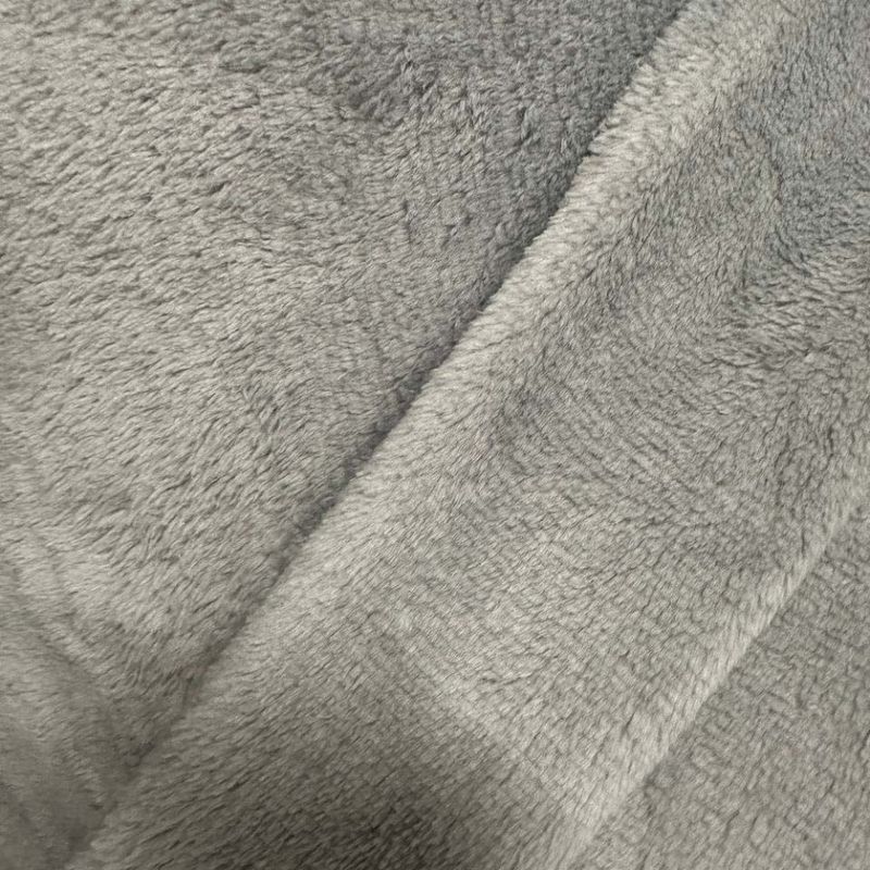 Плед велсофт Comfort TM Emily серый 200x220 см