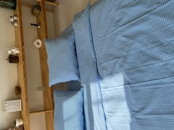 Постільна білизна Bedclozzzes жата бавовна блакитна сімейний