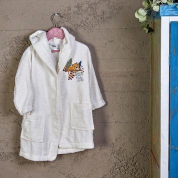 Халат дитячий Karaca Home - Bummer Offwhite 2020-2 кремовий 4-6 років