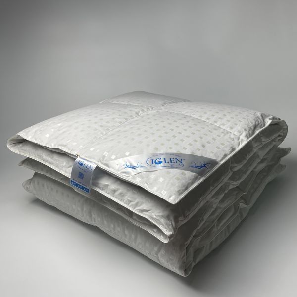 Одеяло пуховое Iglen Roster 70% пуха 140x205 см