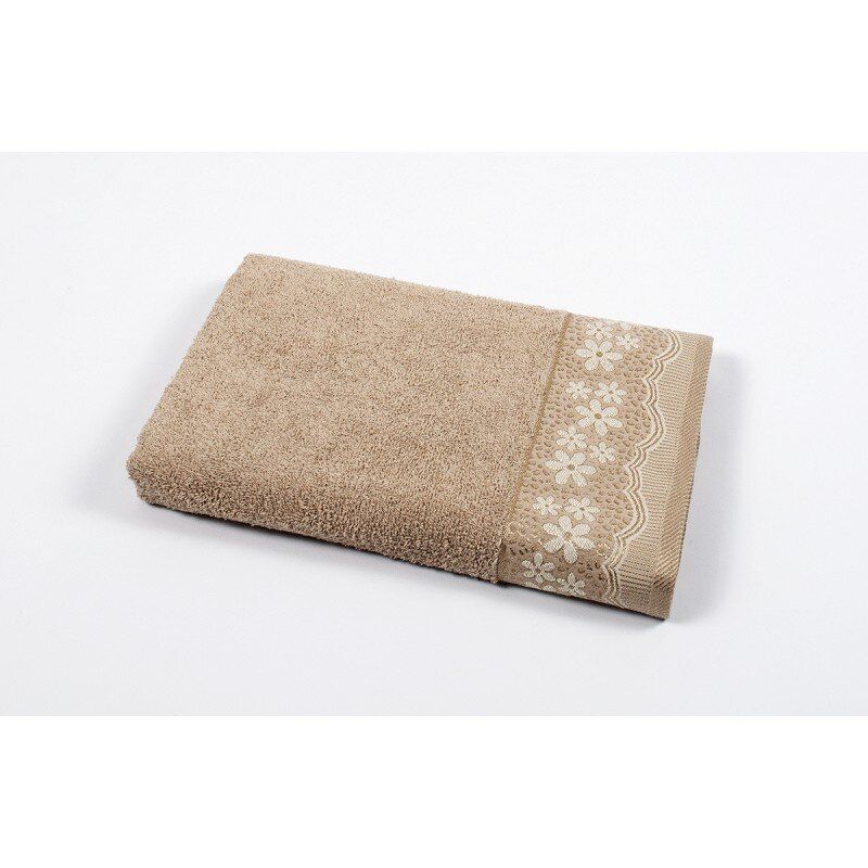 Рушник махровий Binnur Vip Cotton 11 кава 50x90 см