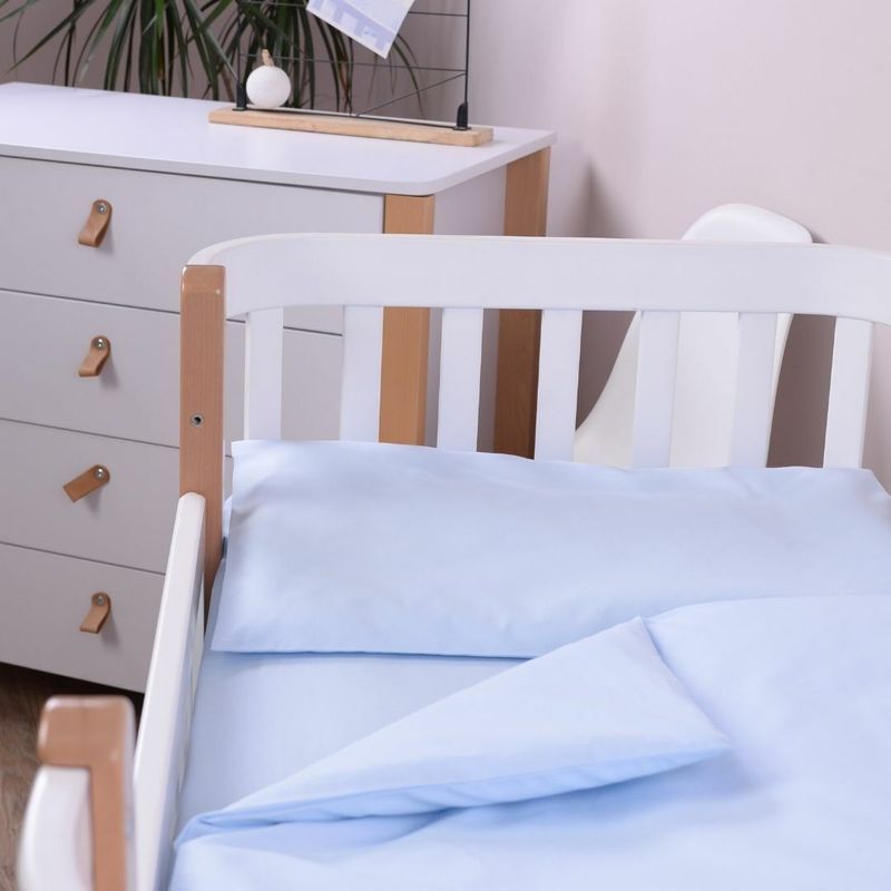 Змінна постіль Baby Veres блакитна (3од.) для новонароджених